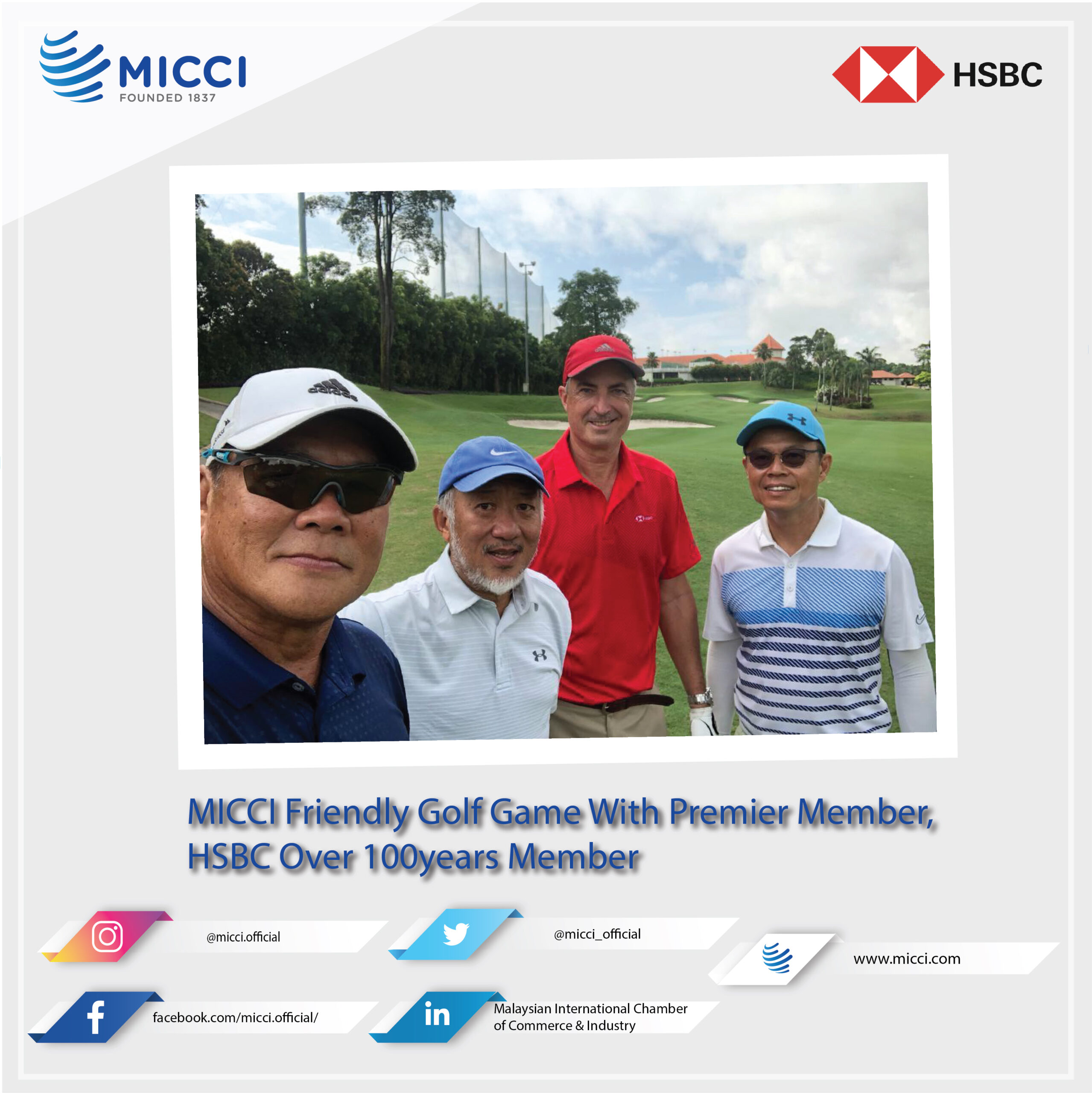 637364792163886994MICCI Friendly Golf Game With Premier Member, HSBC Over 100years Member 1