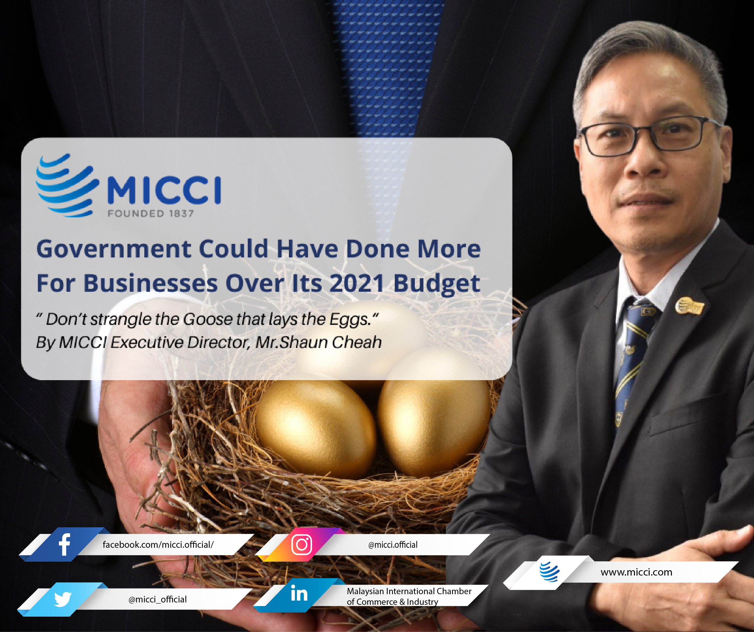 63Government Should have done more for businesses over its 2021 budget