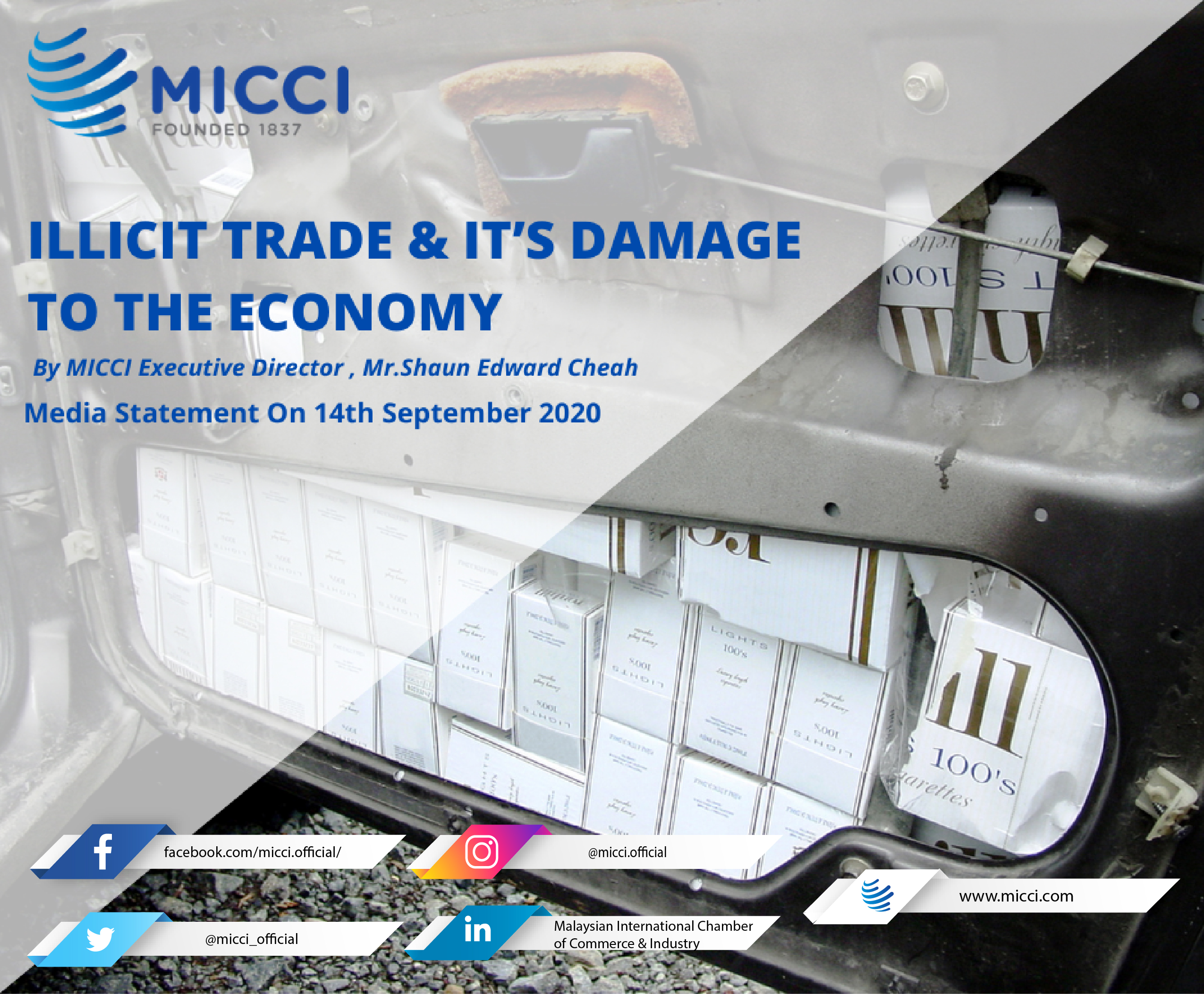 63Illicit Trade and It's Damage To The Economy by MICCI Executive Director