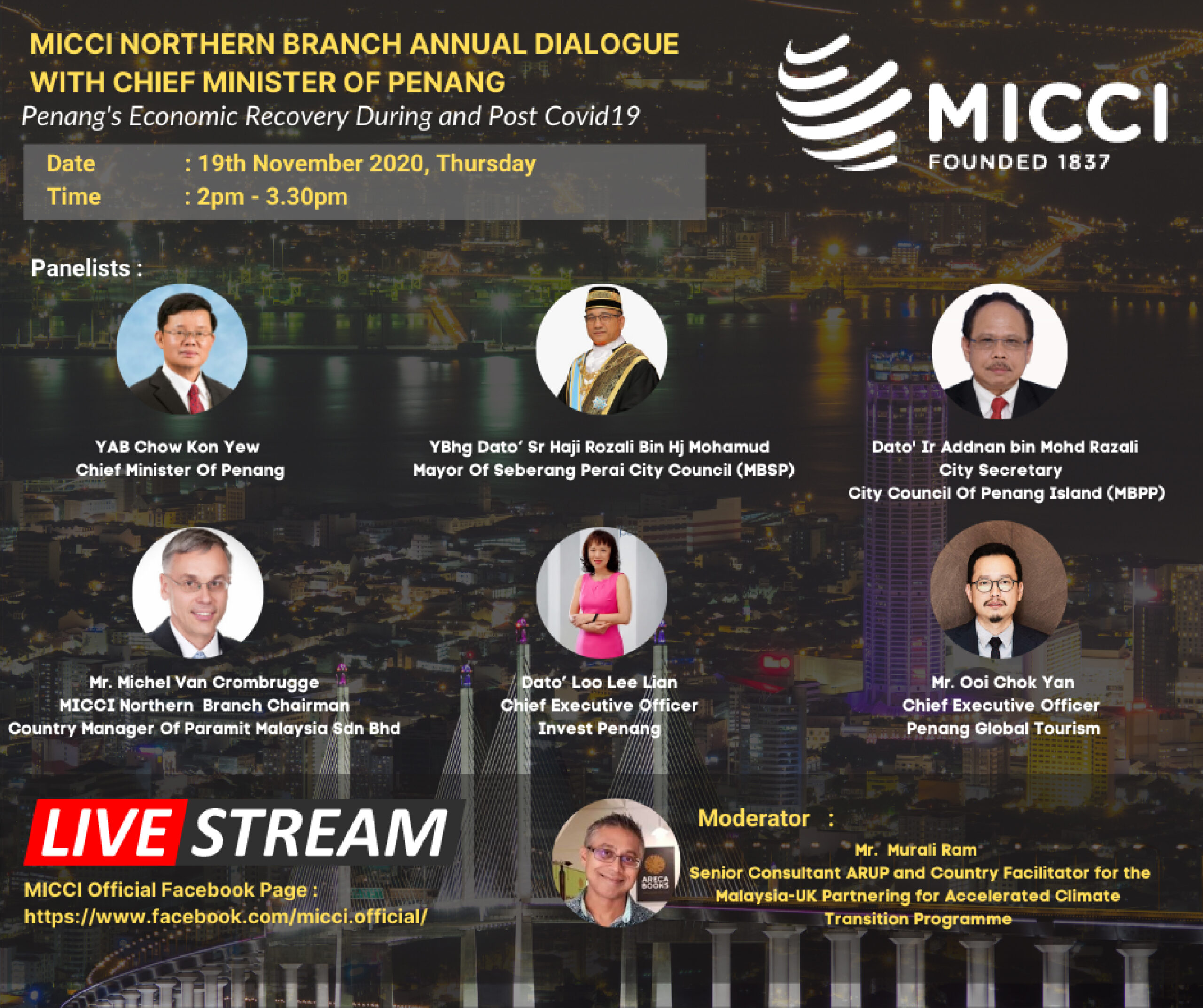 MICCI Southern Branch Annual Dialogue With Chief Minister Of Penang