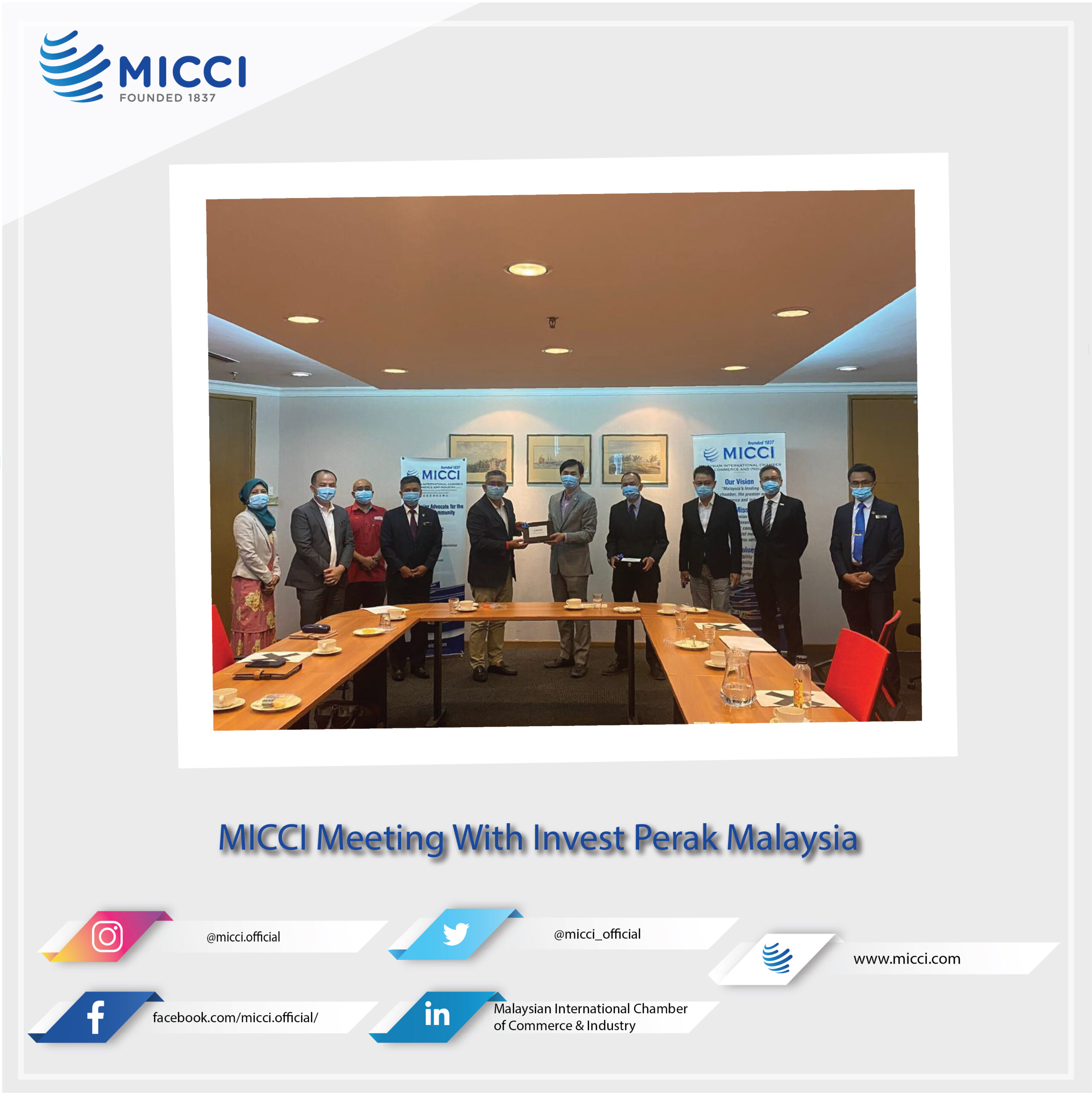 Meeting With Invest Perak Malaysia 2