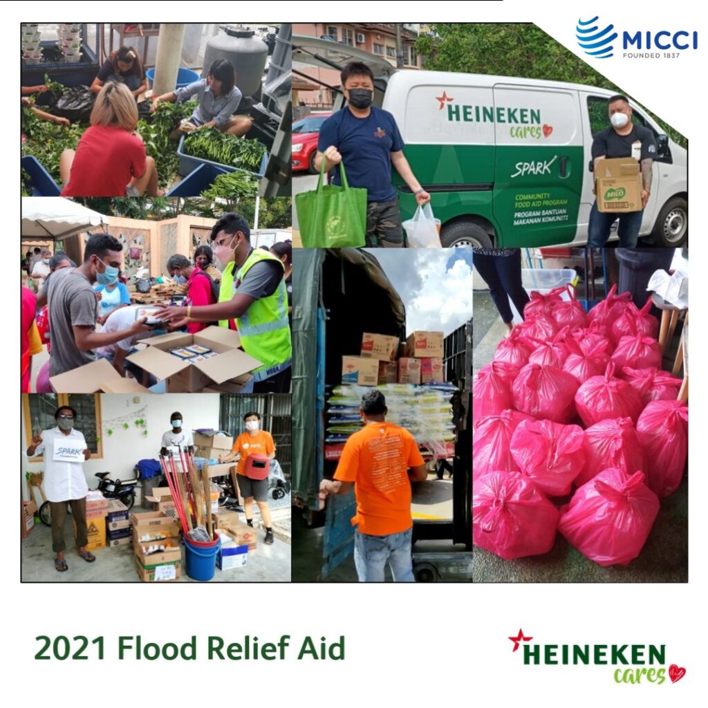 [NEWS] Flood Relief Aid 2021 Organised by Heineken Cares, Contributed ...
