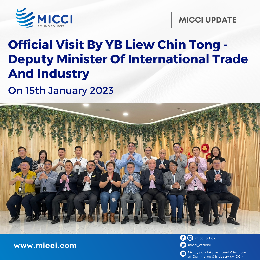 6380990323126067761 - Official Visit By Y.B. Liew Chin Tong - Deputy Minister Of International Trade And Industry