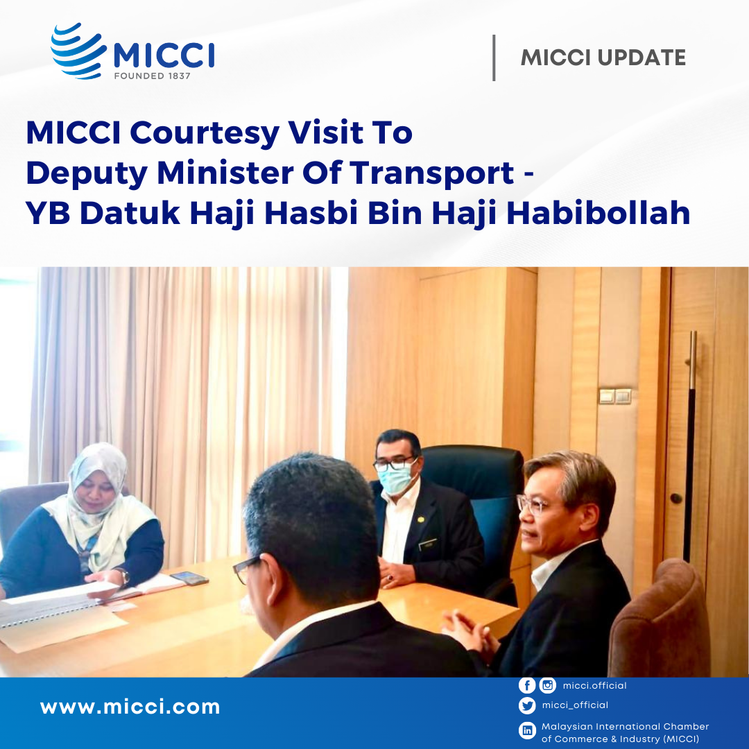 638168947120631333MICCI Courtesy Visit To Deputy Minister Of Transport - YB Datuk Haji Hasbi bin Haji Habibollah 4
