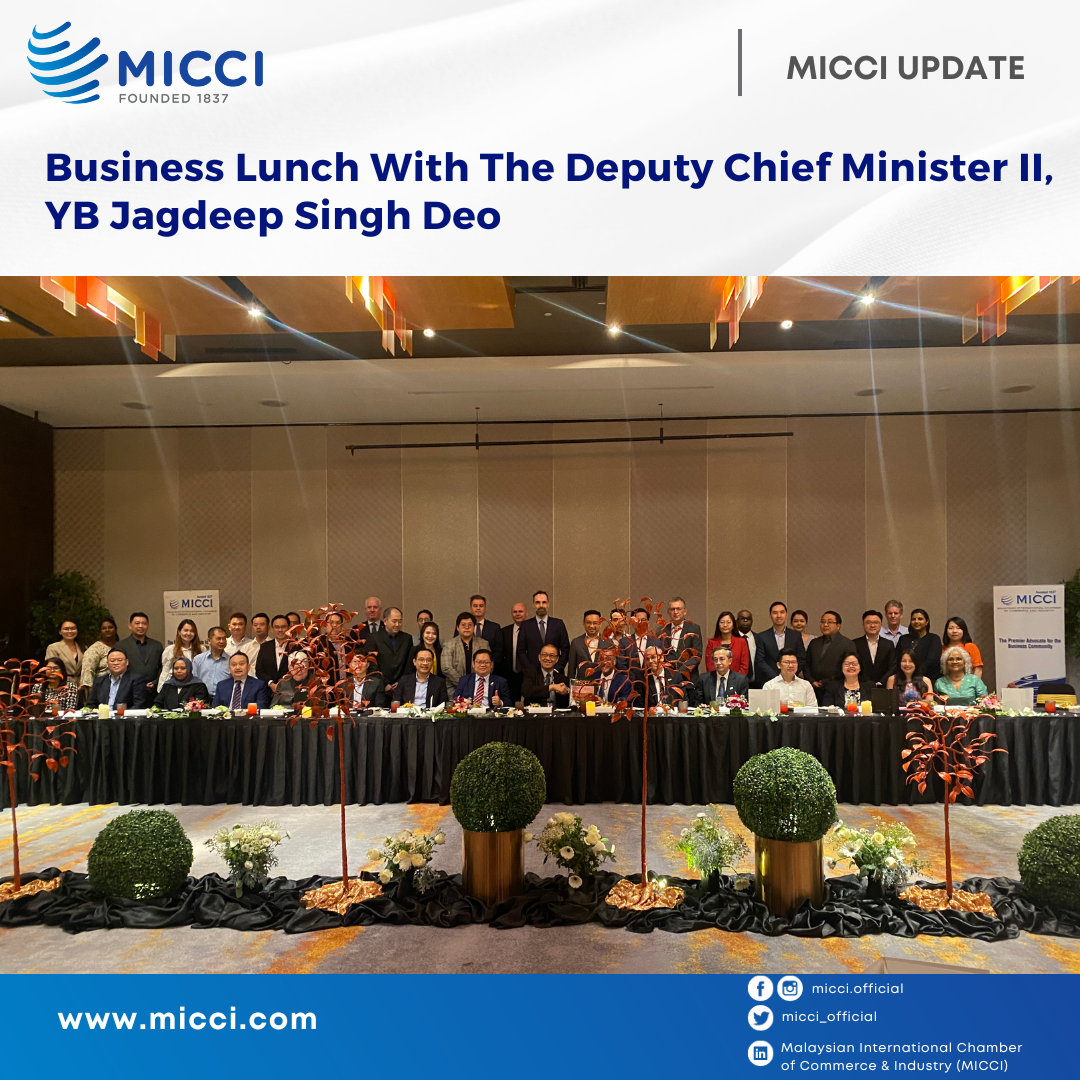 Business Lunch With The Deputy Chief Minister II, YB Jagdeep Singh Deo