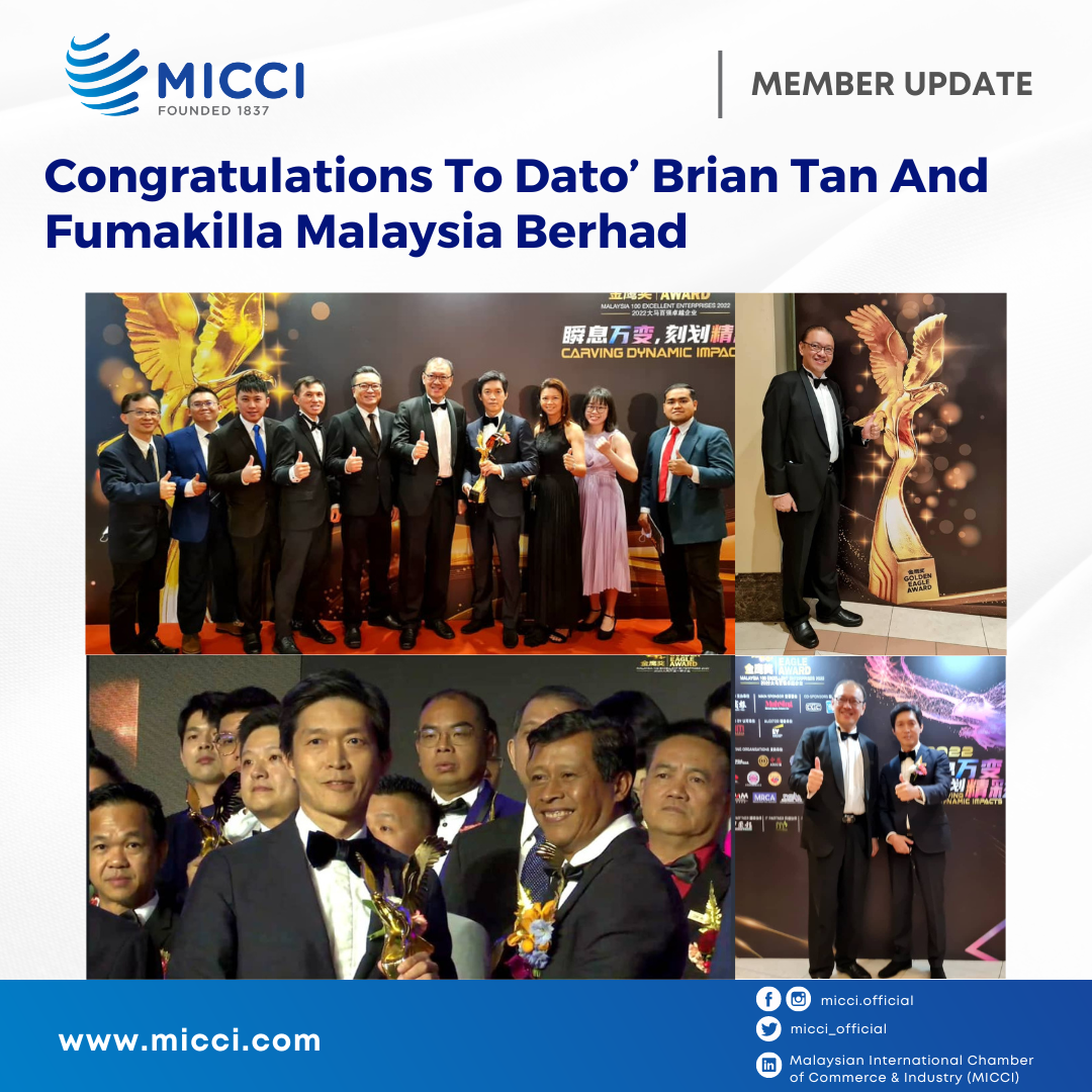 Congratulations To Dato’ Brian Tan And Fumakilla Malaysia Berhad