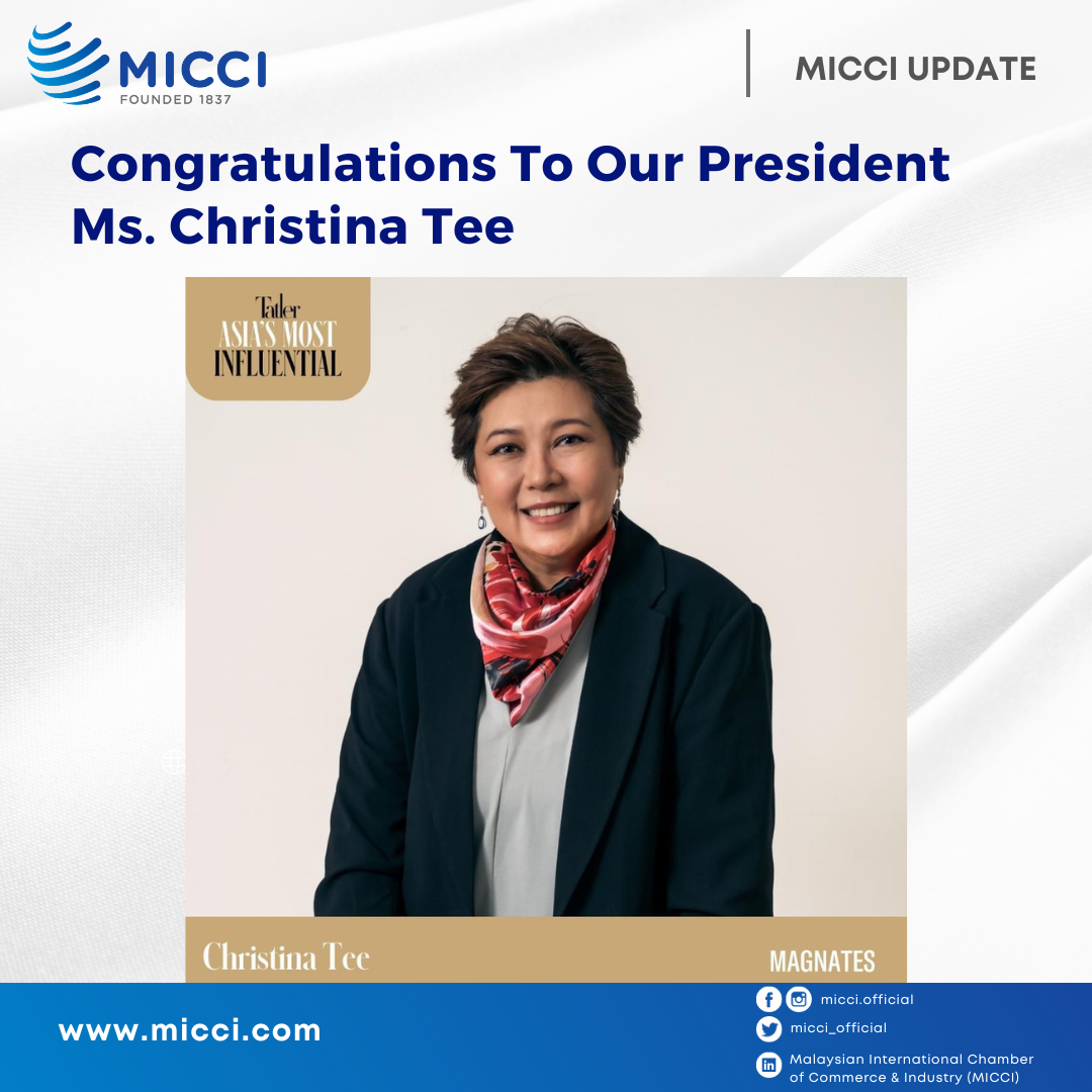 Congratulations To Our President Ms. Christina Tee 1