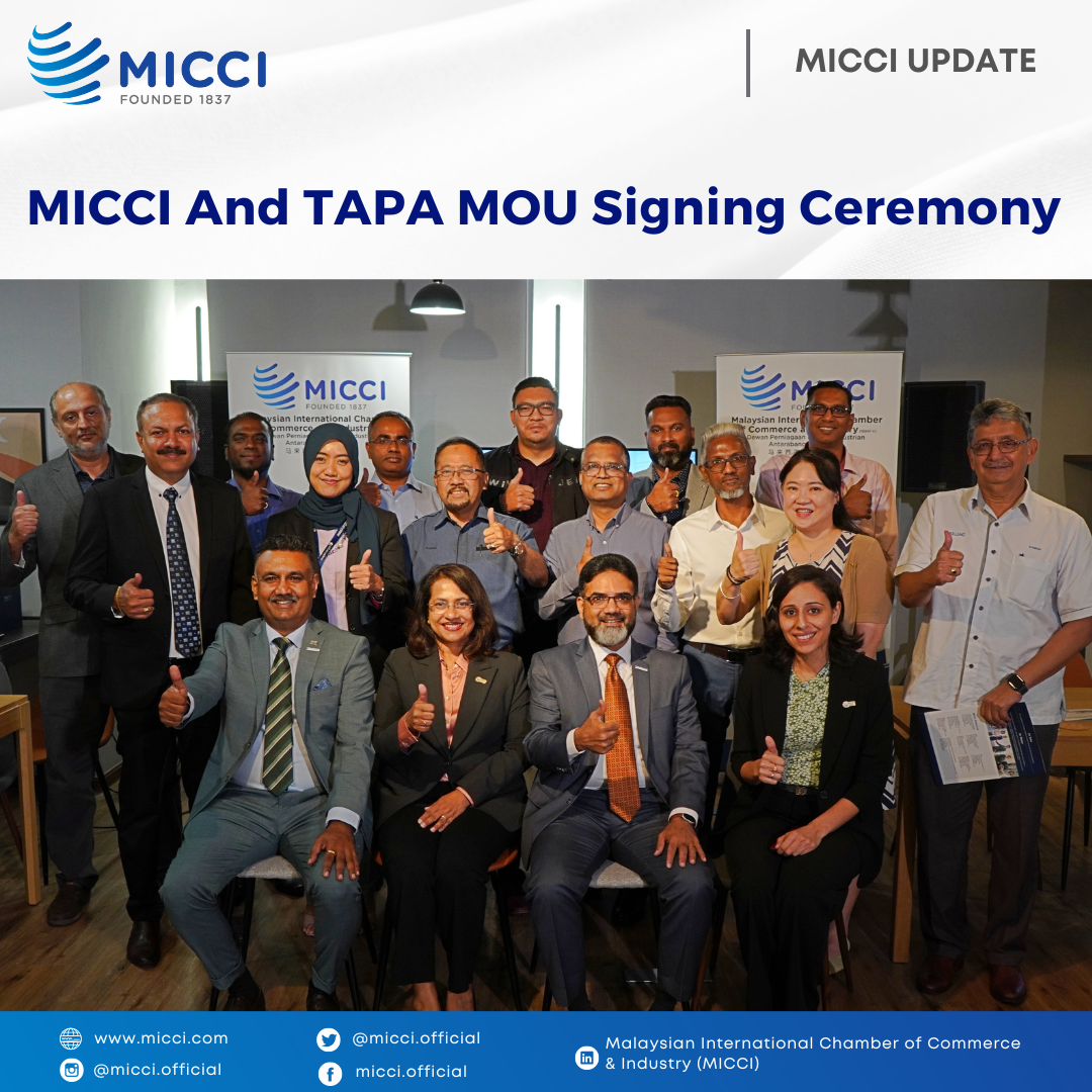 MICCI And TAPA MOU Signing Ceremony