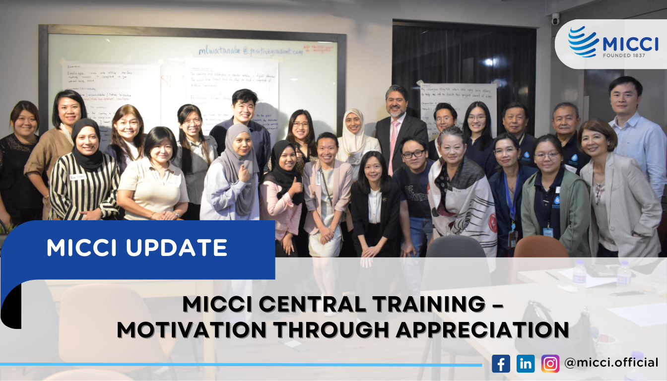 MICCI Central Training – Motivation Through Appreciation