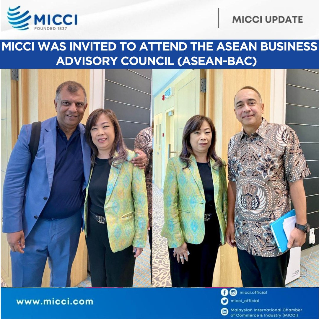 MICCI Sabah was Invited To Attend The ASEAN Business Advisory Council (ASEAN-BAC)