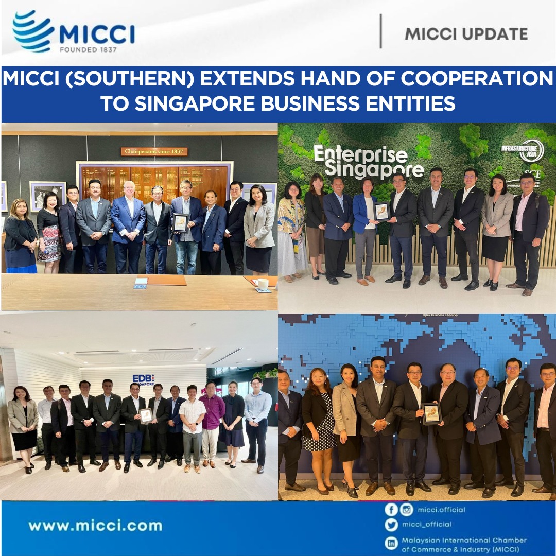 MICCI Southern Extends Hand Of Cooperation To Singapore Business Entities