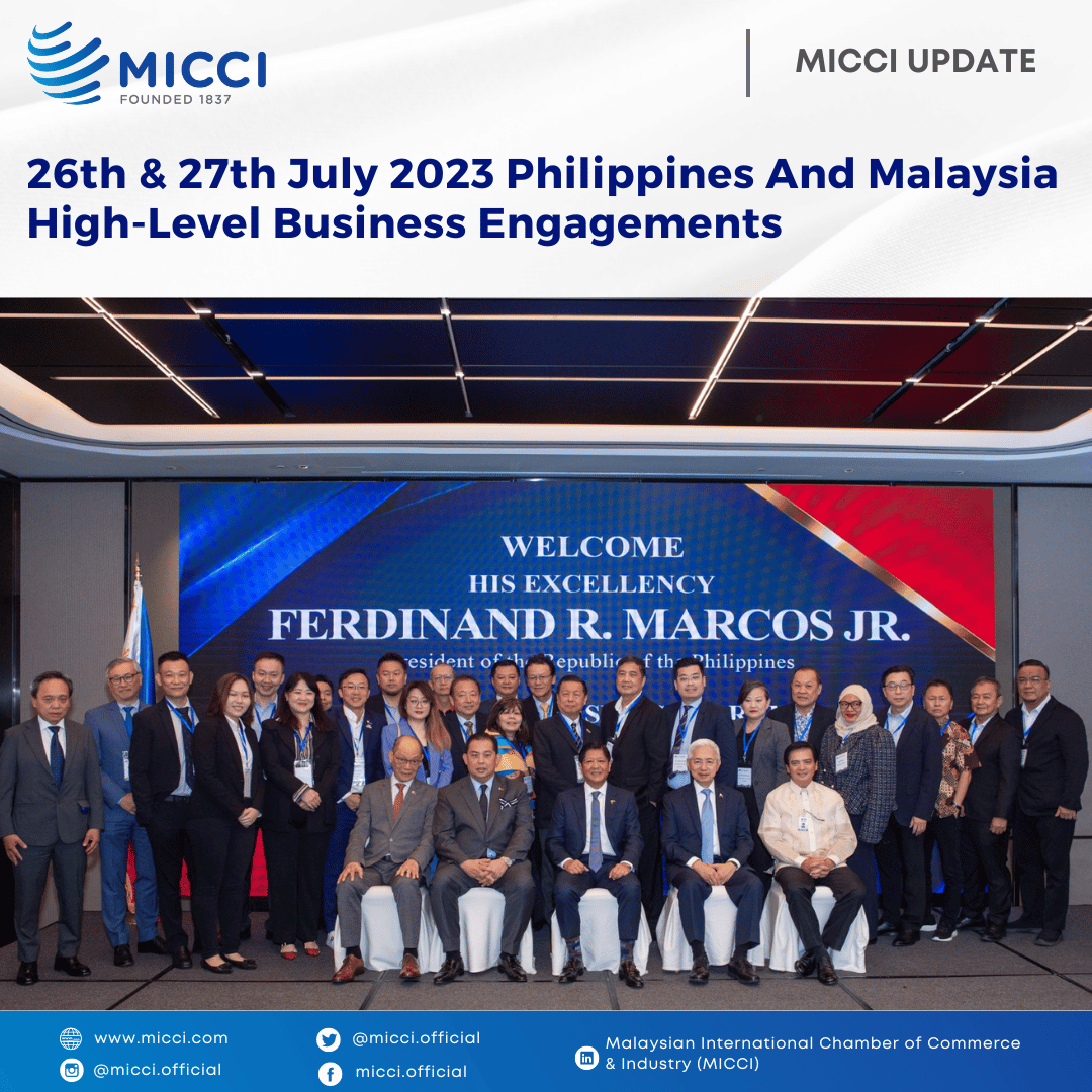 Philippines And Malaysia High-Level Business Engagements