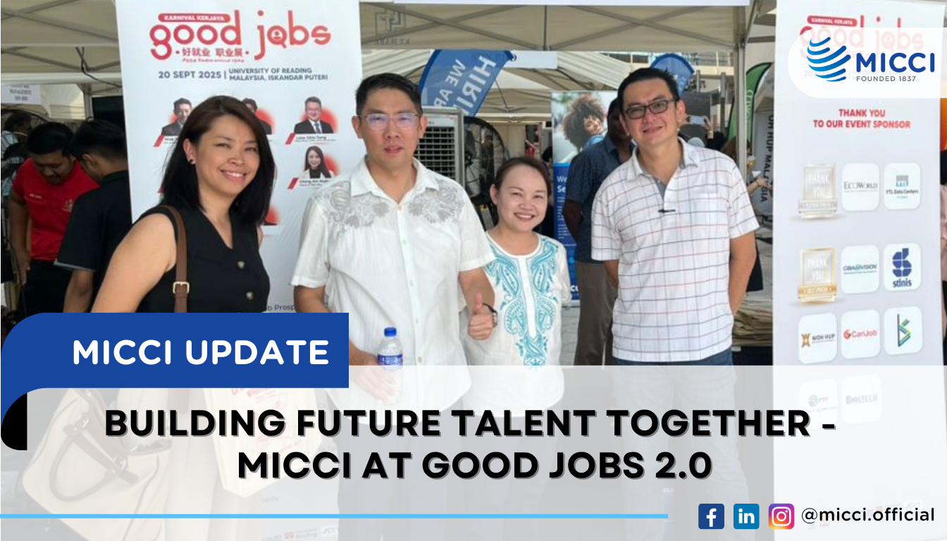 BUILDING FUTURE TALENT TOGETHER - MICCI AT GOOD JOBS 2.0