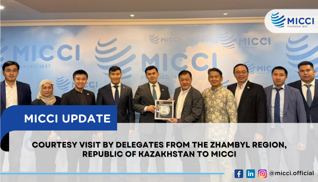 Courtesy Visit by Delegates from the Zhambyl Region, Republic of Kazakhstan to MICCI