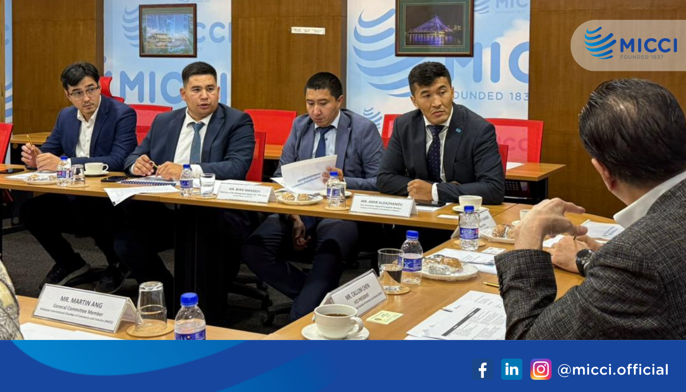 Courtesy Visit by Delegates from the Zhambyl Region, Republic of Kazakhstan to MICCI (3)