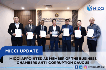 MICCI Appointed as Member of the Business Chambers Anti-Corruption Caucus MICCI Appointed as Member of the Business Chambers Anti-Corruption Caucus