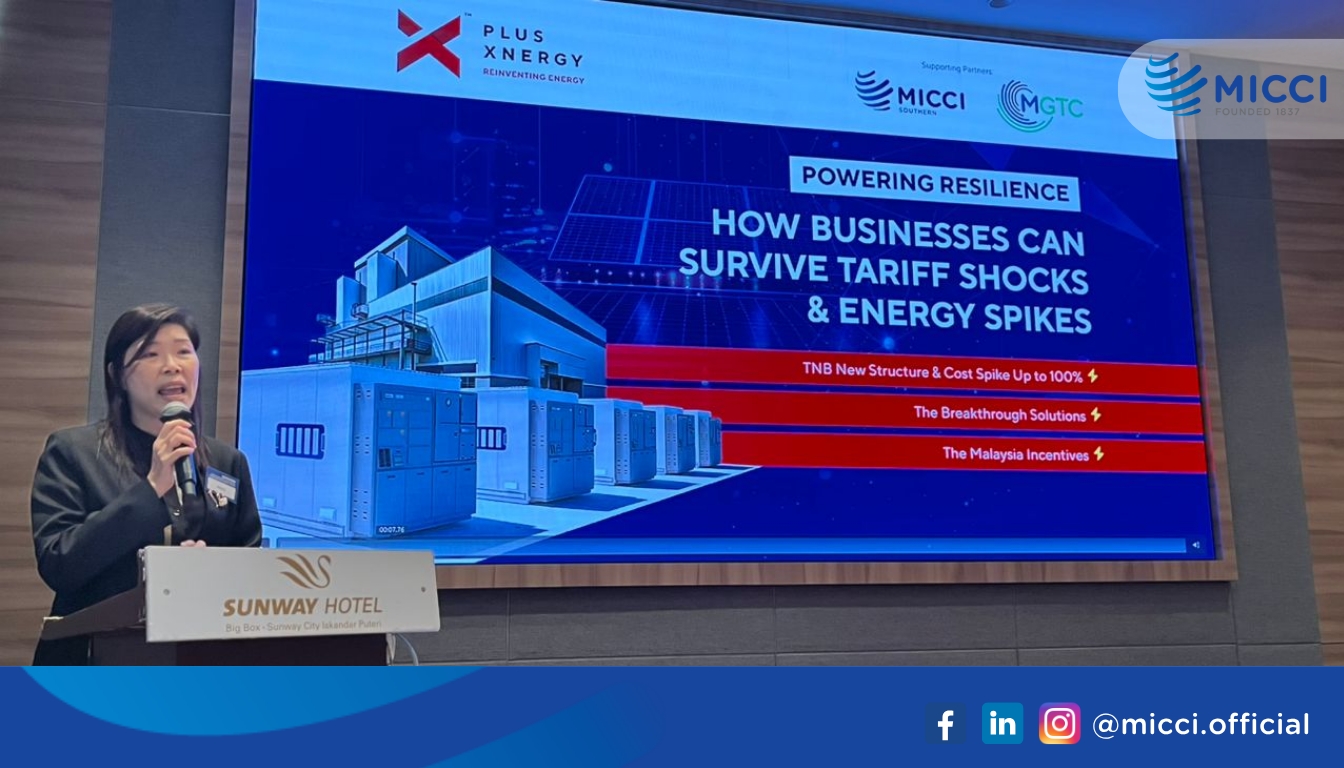 Powering Resilience_ How Business Can Survive Tariff Shocks & Energy Spikes – By Plus Xnergy, supported by MICCI (2)