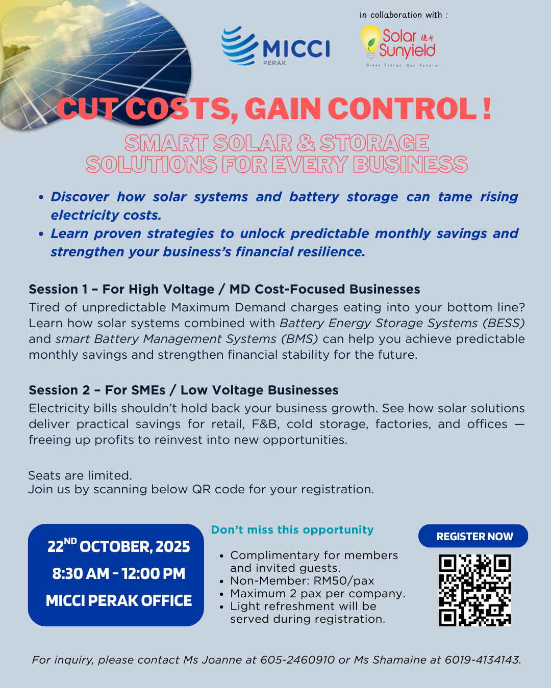 Cut Cost, Gain Control!