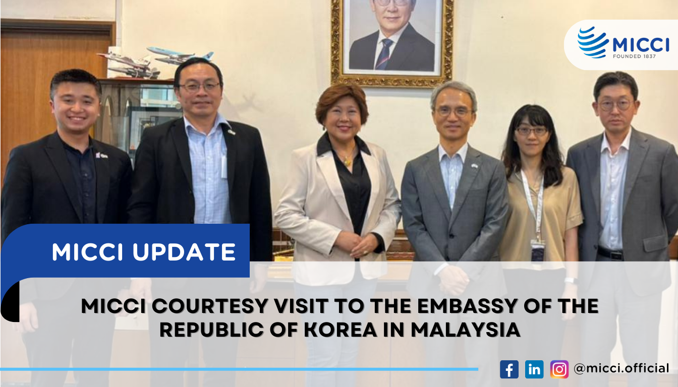 MICCI COURTESY VISIT TO THE EMBASSY OF THE REPUBLIC OF KOREA IN MALAYSIA