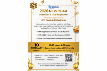 2026 New Year Member’s Get-Together: Engagement with MITI Perak & MIDA Perak