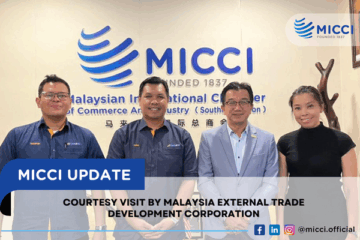 COURTESY VISIT BY MALAYSIA EXTERNAL TRADE DEVELOPMENT CORPORATION 