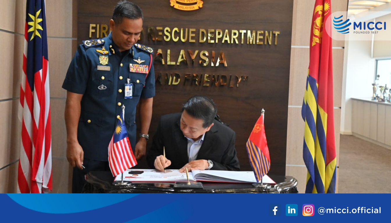 MICCI Central Branch Courtesy Visit to the Director General of Fire & Rescue Department Malaysia (2)