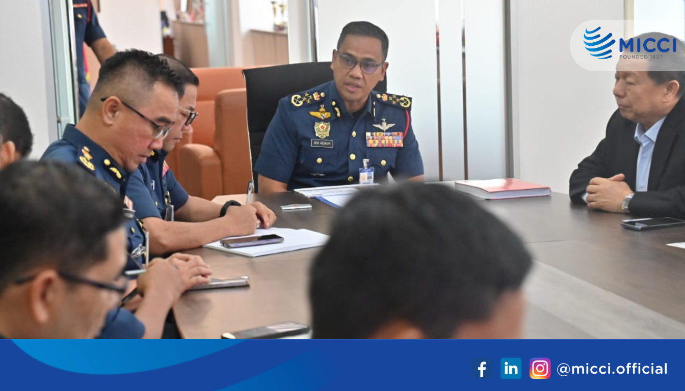 MICCI Central Branch Courtesy Visit to the Director General of Fire & Rescue Department Malaysia (6)