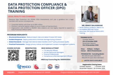 Data Protection Compliance and DPO Training Programme