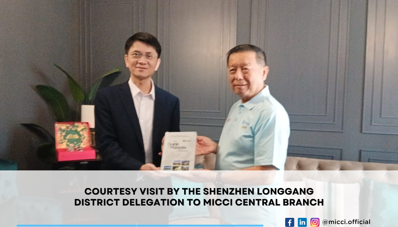 Shenzhen Longgang courtesy visit to MICCI Central