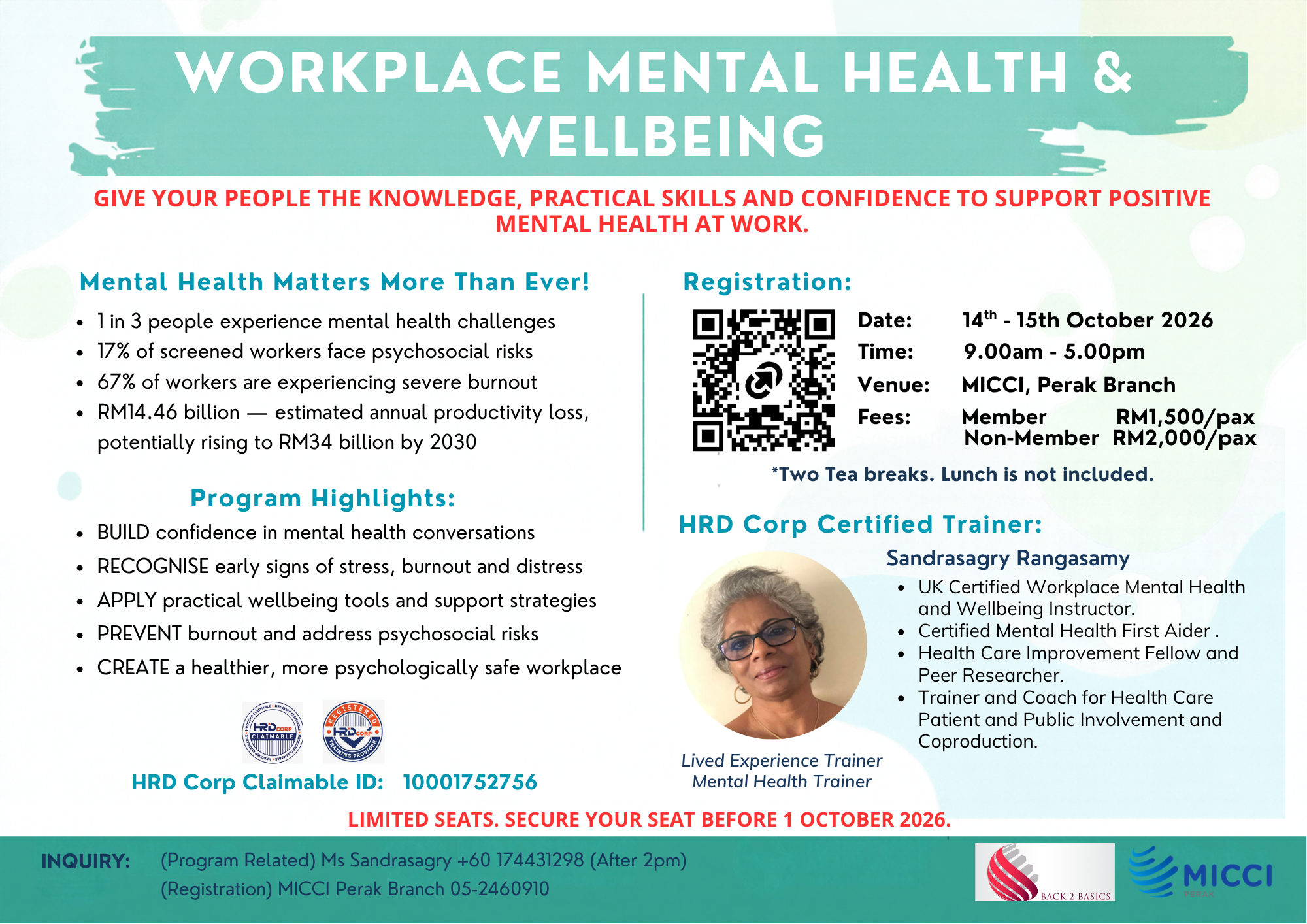 Workplace Mental Health and Wellbeing
